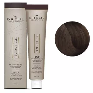 6/00 Крем-фарба для волосся перманентна з низьким вмістом аміаку, 100мл  Colorianne Prestige BRELIL Professional
