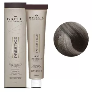 8/10 Крем-фарба для волосся перманентна з низьким вмістом аміаку, 100мл  Colorianne Prestige BRELIL Professional