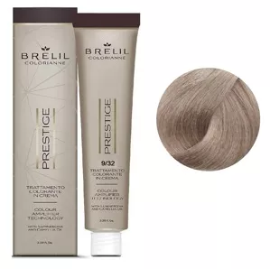 9/32 Крем-фарба для волосся перманентна з низьким вмістом аміаку, 100мл  Colorianne Prestige BRELIL Professional
