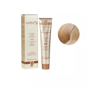 10/003 Платиновий блондин натуральний теплий  Крем-фарба для волосся з білим чаєм та екстрактом орхідеї, 100 мл LUXURY Haircolor GREEN LIGHT 