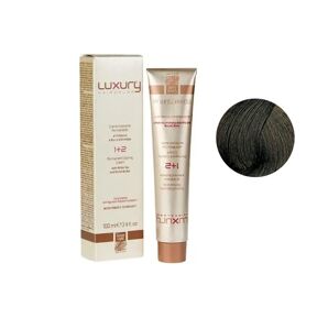 5/01 Світло-коричневий натуральний попелястий Крем-фарба для волосся з білим чаєм та екстрактом орхідеї, 100 мл LUXURY Haircolor GREEN LIGHT