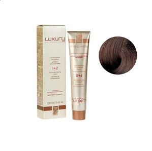 5/88 Світло-коричневий шоколадниц інтенсивний Крем-фарба для волосся з білим чаєм та екстрактом орхідеї, 100 мл LUXURY Haircolor GREEN LIGHT