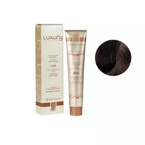 6/73 Темний блондин коричнево-золотистий Крем-фарба для волосся з білим чаєм та екстрактом орхідеї, 100 мл LUXURY Haircolor GREEN LIGHT