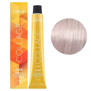 12/72 Суперосвітлюючий світло-білявий синьо-фіолетовий Крем-фарба для волосся стійка, 60 мл Permanent Hair Color COLLAGE LAКME