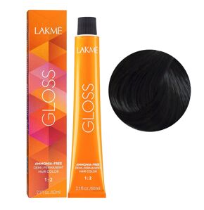 5/00 Світло-каштановий натуральний Фарба для тонування волосся без аміаку, 60мл Demi-permanent Hair Color GLOSS LAKME