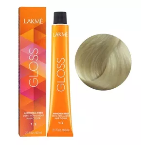 9/30 Дуже світлий блондин золотистий Фарба для тонування волосся без аміаку, 60мл Demi-permanent Hair Color GLOSS LAKME