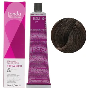 6/7 темний блондин коричневий Стійка фарба для волосся, 60 мл Permanent Color Londa Professional