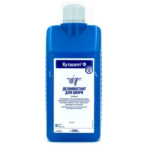 Кутасепт Ф  Дезінфікуючий засіб для обробки рук і шкіри, 1000 мл