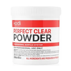 Акрилова пудра, 224 г Колір: Прозорий базовий Perfect Clear Basic Аcryl Powder  KODI Professional