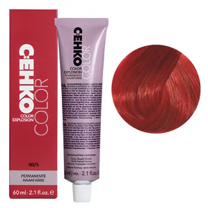 00/5 мікс-тон червоний Стійка перманентна крем-фарба для волосся, 60 мл Permament Hair Color EXPLOSION C:EHKO