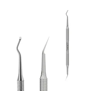 Лопатка педикюрна EXPERT 20 TYPE 1 (кюретка “напівсфера” та піка) PE-20/1 STALEKS PRO