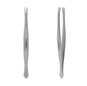 Пінцет для брів CLASSIC 10 TYPE 1 (широкий прямий) TC-10/1 STALEKS PRO