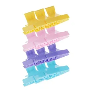 Затискач для волосся (1 шт) пластмасовий (кольоровий) 3150025/705052 Comair Germany