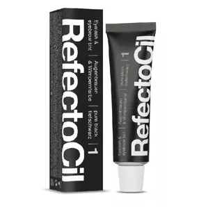 Фарба для брів та вій  №1 Колір: Чорний, 15 мл RefectoCil