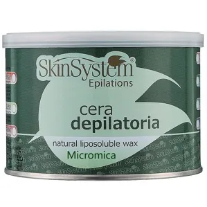 Віск для депіляції в банці Cera Depilatoria MICROMICA, 400 мл Skin System 