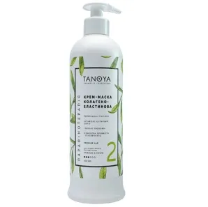 Крем-маска колагено-еластинова №2 «Зелений чай», 500 мл TANOYA Парафінотерапія