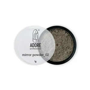 Дзеркальна втирка для нігтів, 1 г №02 Mirror Powder ADORE