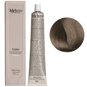 7/11 блондин інтенсивний попелястий Фарба для волосся, 100 мл Permanent Hair Color 3deluxe Professional