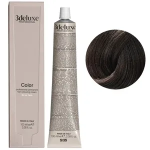 5/35 світло-коричневий шоколадний Фарба для волосся, 100 мл Permanent Hair Color 3Deluxe Professional