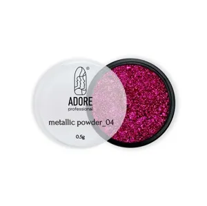 Металева хромована втирка, 0,5 г №04 Metallic Powder ADORE