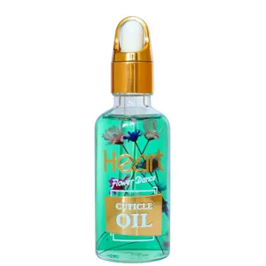 Олія для кутикули з квітами (аромат: Ківі) Exotic Kiwi, 50 мл CUTICLE OIL Heart