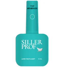 Топ без липкого шару "без подряпин", 15 мл Top No Wipe Anti Scratch SILLER Proffesional