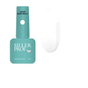 Основа камуфлююча, молочна, 15 мл Milky Cover Base SILLER Professional       