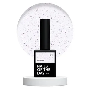 База з поталлю, 10 мл №01 Potal Base NAILSOFTHEDAY