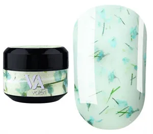 VALERI Flower Gel Гели з сухоцвітами 5 мл №6 Зелений