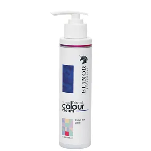 Тонувальний крем для волосся прямої дії (колір: СИНІЙ/Cobalt Blue), 200 мл Direct Colour Cream ELINOR Professional