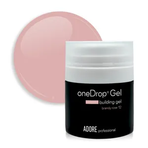 Гель для нарощування нігтів, 30 г №12 "Blandy rose" One Drop Gel ADORE