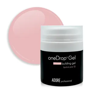 Гель для нарощування нігтів, 30 г №13 "Lipstick pink" One Drop Gel ADORE