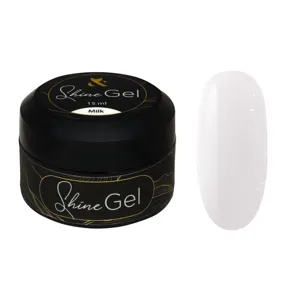 F.O.X Shine Gel Рідкий гель для зміцнення нігтьової пластини 15мл Milk Shine 