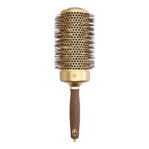 Браш D=65 EXPERT BLOWOUT SPEED Wavy Bristles Gold&Brown ID2173 Olivia Garden 