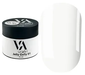 VALERI Jelly Gel Гель-желе для нарощування 15 мл №001  молочний