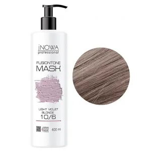 10/6 світло-фіолетовий блонд Тонувальна маска для волосся, 400 мл FusionTone Mask jNOWA Professional