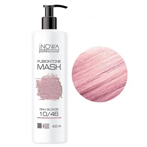 10/46 рожевий блонд Тонувальна маска для волосся, 400 мл FusionTone Mask jNOWA Professional