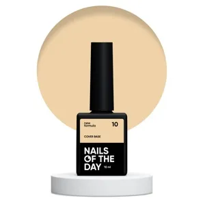 База камуфлююча, 10 мл №010 Cover Base NEW Formula NAILSOFTHEDAY