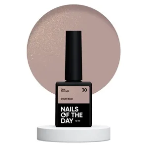 База камуфлююча з шимером, 10 мл №030 Cover Base NEW Formula NAILSOFTHEDAY