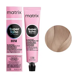 10M Тонер для волосся на лужній основі без аміаку, 90 мл SUPER SYNC  Pre-Bonded MATRIX