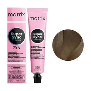 7NA Тонер для волосся на лужній основі без аміаку, 90 мл SUPER SYNC  Pre-Bonded MATRIX