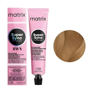 8WN Тонер для волосся на лужній основі без аміаку, 90 мл SUPER SYNC  Pre-Bonded MATRIX