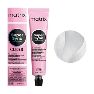 CLEAR Прозорий Тонер для волосся на лужній основі без аміаку, 90 мл SUPER SYNC  Pre-Bonded MATRIX