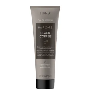 Маска для оновлення темних коричневих відтінків волосся, 250 мл 44042 BLACK COFFEE MASK Color Refresh TEKNIA LAKME