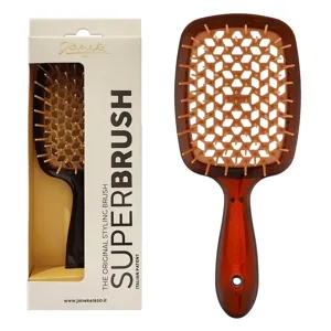 Щітка для волосся колір:  Коричневий BRAUN Standart  SUPERBRUSH 