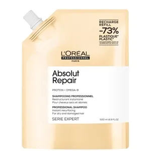 Шампунь для інтенсивного відновлення волосся, 500мл (Refil)  Shampoo Absolut Repair Serie Expert L`Oreal Professionnel