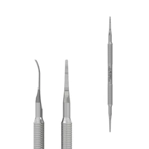 Лопатка педикюрна EXPERT 60 TYPE 3 (пилка пряма та пилка із загнутим кінцем) PE-60/3 STALEKS PRO
