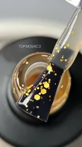 Топ матовий, 9 мл №03 MOSAIC TOP SAGA Professional