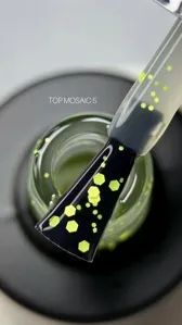 Топ матовий, 9 мл №05 MOSAIC TOP SAGA Professional