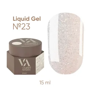 Гель рідкий для укріплення нігтів 15 мл №023 Liquid Gel VALERI